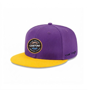Casquettes Snapback Premium Structurées avec Logo Brodé Personnalisé pour Hommes et Femmes – 6 Panneaux, Visière Plate, Usage Quotidien et Sportif - Product Image 2