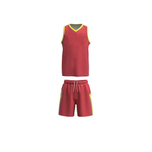 Conjunto de Uniforme de Baloncesto Profesional Serie Victory, Colección Power Play, Kit Profesional Avanzado para Cancha - Product Image 2