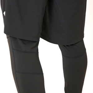 Customized Men's Awrah Shorts Canvas Elastic Waist Muslim <b>Mid</b>-Knee Casual Sunnah Islamic Plain Dyed Activewear for Comfort Style - Product Image 5