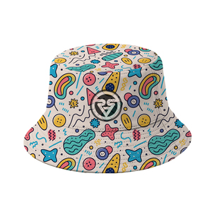 Sombrero de Pescador con Diseño Floral de Rosas Rosadas, Personalizable con Logotipo, Estampado de Flores, Unisex, Sublimado, Protección Solar, Moda Primavera - Product Image 6