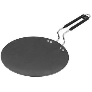 Classic Stainless Steel Flat Tawa <b>Pan</b> for Roti Chapati Dosa Cooking Kitchen Griddle Durable Heavy Gauge Premium Quality - Product Image 6