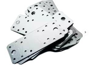 Pièces de tôlerie robustes sur mesure OEM, pliées, soudées, estampées, en aluminium, revêtement poudré, perforées - Product Image 5