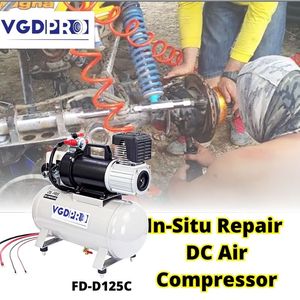 Compresseur industriel portable 24V, sans huile, résistant aux intempéries, avec réservoir de 25 litres - Product Image 4