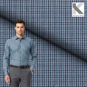 Camisas de Vestir a Cuadros Teñidas con Hilo 100% Algodón para Hombre, Tela Twill Antiarrugas y Transpirable, Estilo Casual, Colección Primavera ODM - Product Image 4