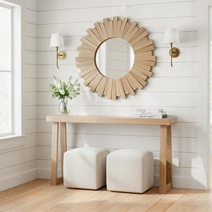 Lampe à huile hexagonale en bois d'acacia, bord naturel de la croûte, faite à la main, décoration d'intérieur, vente en gros, Moradabad - Product Image 3