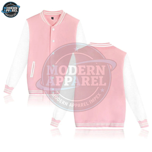 Chaquetas de Béisbol Personalizadas al Por Mayor con Número Cosido para Equipos Escolares, Chaquetas Varsity Económicas para Niños - Product Image 4