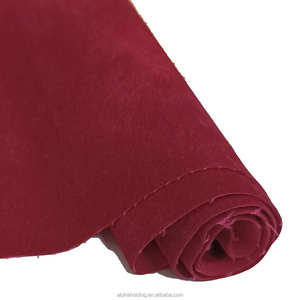 Manufacture Rayon Pile Woven Backing Pigpell Flocking Cloth 54" 70Y Jewelry Packaging PP76-496 Red - Product Image 1