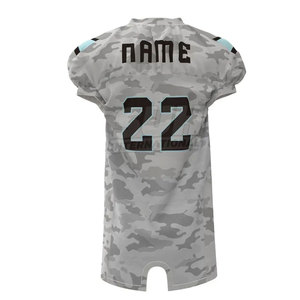Uniforme de Fútbol Americano de Alta Calidad, Transpirable y Ligero, 100% Poliéster, Precio al por Mayor, Diseño de Logotipo Personalizado - Product Image 4