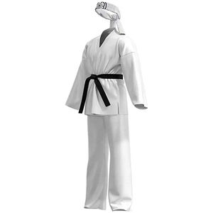 Uniforme de Karate Personalizado Unisex, 100% Algodón, Cinturón de Karate, Logotipo Personalizado, Uniforme de Taekwondo Transpirable - Product Image 2