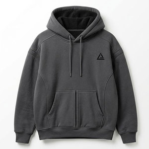 Modern <b>Sherpa</b> Hoodies Casual Pullover Hoodie With Warm <b>Sherpa</b> Interior Durable Stitching Comfortable Wear And Fashion Look - Product Image 1