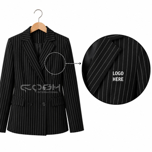 Blazer Formal de Doble Tono con Bordado de Logotipo Personalizado de Cosh International Delta Sigma Sorors Greek Apparel - Product Image 1