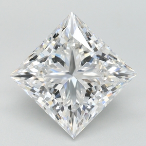 Diamants de laboratoire remplis, taille princesse, 1,5x1,5mm~2,75x2,75mm, couleur D, excellente taille, pureté VS1, pour la fabrication de bijoux - Product Image 3