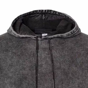 Sudaderas con capucha de alta calidad con lavado ácido en colores personalizados, sudaderas con capucha de corte ajustado con lavado ácido, sudaderas con capucha con logotipo personalizado con lavado ácido para venta en línea - Product Image 6