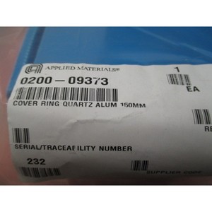 NEW AMAT 0200-09373 แหวนครอบควอตซ์อะลูมิเนียม 150 มม. - อุปกรณ์และอะไหล่เซมิคอนดักเตอร์ระดับโลกที่เชื่อถือได้ - Product Image 4