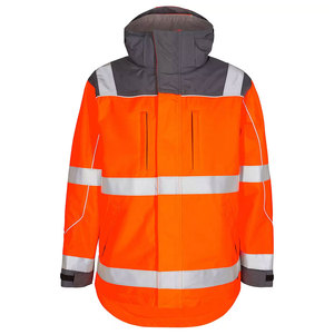 Best Quality <b>High</b> <b>Visibility</b> Construction Workwear <b>Jackets</b> Hi Vis Waterproof Feature <b>Softshell</b> Safety Security <b>Jackets</b> - Product Image 1