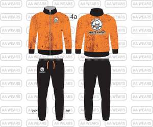 Sweat à capuche en coton pour hommes avec logo personnalisé fabriqué au Pakistan en gros noir à la mode à manches longues pull imprimé motif hiver polaire costume - Product Image 5