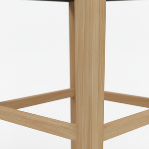 เก้าอี้บาร์ เก้าอี้เคาน์เตอร์ เก้าอี้บาร์หนัง PU แบบไม่มีพนักพิง เก้าอี้เคาน์เตอร์หุ้มเบาะ เก้าอี้บาร์ PU สไตล์โมเดิร์น เก้าอี้บาร์ครัวแบบไม่มีพนักพิง - Product Image 6