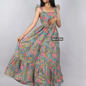 white christmas dresses PRETTYGARDEN Women's Summer Maxi Dress Casual Wrap Floral Boho Short S