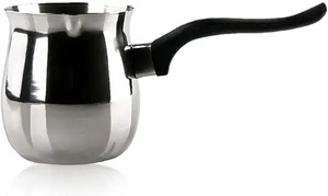 Théière en acier inoxydable finition miroir avec couvercle, bouilloire à thé en métal durable pour la maison, l'hôtel et la restauration - Product Image 2