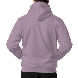 Sudadera con capucha y cremallera completa para hombre, de poliéster polar de 240 g, con bolsillos profundos, personalizada, tipo jersey, chaqueta de exterior con capucha para hombre - Product Image 2