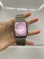 Reloj Serie 9 GPS Cuadrado, Venta al por Mayor, Pantalla de Cristal 3G 4G, Monitor de Ritmo Cardíaco, Acero Inoxidable, 45 mm, Unisex