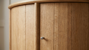 Buffet moderne en bois avec poignées métalliques, meuble de rangement pour salon, design minimaliste, capacité de plus de 1,5 m, pour salle à manger - Product Image 2