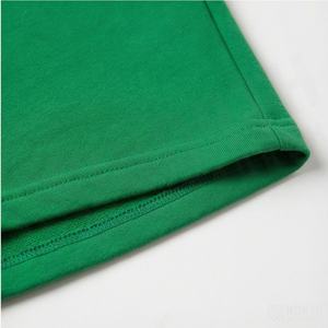 Shorts de survêtement épais pour homme, style streetwear, avec cordon de serrage, appliqué vintage, bords coupés, délavé à l'acide et broderie de patchs, pour un style optimal - Product Image 6