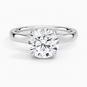 Bague BOJ 74, coupe ronde, en argent 925, avec halo de pierres et griffes, solitaire diamant 2 carats, couleur D, VVS1, Moissanite certifiée GRA, prix bas - Product Image 1