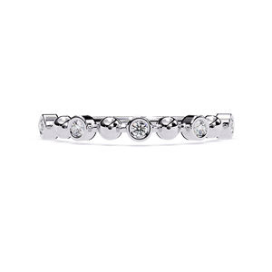 Women's White Gold Round Brilliant Cut Diamond Engagement <b>Ring</b> GIA Certified Classic Style - Product Image 1