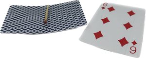 <b>Magic</b> <b>Trick</b> Floating Paper Match on Card | Invisible Air Illusion with Toothpick | Close-Up Street <b>Magic</b> Prop One Size - Product Image 3