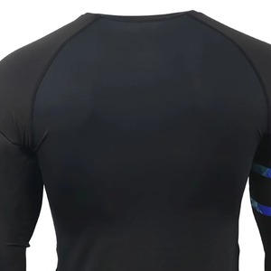 Camiseta Rash Guard para Hombre, Ligera, Deportiva, de Compresión, para Fitness, Running, Entrenamiento, Gimnasio, Secado Rápido - Product Image 5