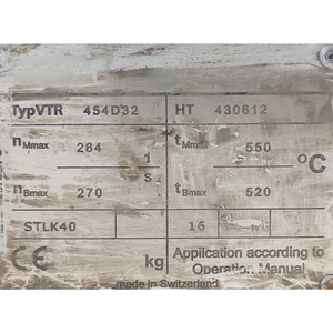 Turbocompresseur marin modèle VTR454D-32, unité turbo à gaz d'échappement haute performance pour moteurs de navires, d'occasion (inspecté) OEM - Product Image 3
