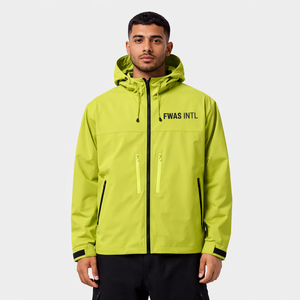 Veste coupe-vent imperméable respirante et légère personnalisée pour hommes, nouvelle conception, série de vestes de pluie pour l'extérieur, vestes pour hommes B2B - Product Image 4