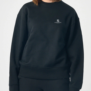 Sudadera Oversize de Alta Calidad para Mujer, Cuello Redondo, Manga Larga, Algodón, Estilo Urbano, Informal, 2026 - Product Image 3