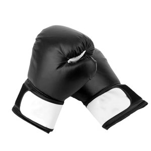 Multiple Sizes (10oz-16oz) Faux Leather Professional Adult Boxing Gloves Sanda Hand Grips Men Women Durable Adjustable Strap - Product Image 4