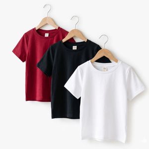 เสื้อยืดเด็กแขนสั้นผ้าฝ้ายเนื้อนุ่มสำหรับเด็กอายุ 2-6 ปี เสื้อยืดเรียบง่ายใส่สบายสำหรับฤดูร้อน เสื้อผ้าลำลอง ผลิตในบังกลาเทศ - Product Image 3