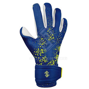 High Performance <b>Latex</b> Non-Slip Goalkeeper Gloves with Hook and Loop Closure Custom Colors Available - Product Image 3