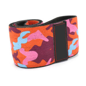 Premium Custom Fabric Resistance Loop Band Non Slip Hip Circle Sports Fitness Exercise Band for Glutes & Leg Training - Product Image 4