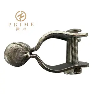 Ferretería de bisagra de acero galvanizado, piezas de conexión de cadena, piezas redondas de 32-32mm