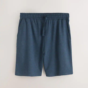 Nouvelle Arrivée Shorts Décontractés Hip Hop pour Hommes Tendance en Tissu Non Tissé Respirant Polyester/Coton avec Taille Élastique en Dentelle Design Personnalisé Couleur Unie - Product Image 3