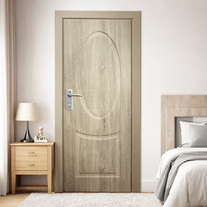 Puerta de Madera MDF con Estructura de Panal Anti-deformación, Apertura Lateral, Anti-termitas, Resistente al Calor y a la Humedad, para Apartamento, Hogar u Oficina - Product Image 1