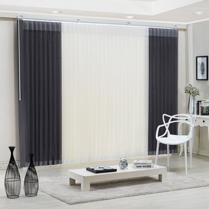 [Worldblind] Uni-curvers Smart Dream Rideau Vertical Motorisé à Télécommande, Filtrant la Lumière, en Polyester pour Fenêtre - Product Image 1