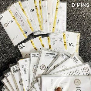 D'vins Jewels Diamant de laboratoire taille brillant, clarté VVS-VS, couleur D, origine Surat, prix de gros par carat, pour fiançailles - Product Image 3