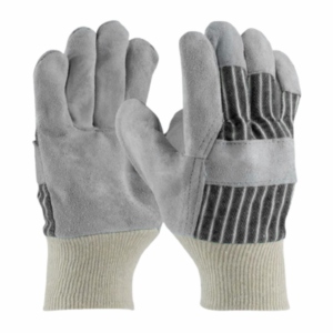 Gant de travail haute performance en cuir de vachette pleine fleur et tissu de coton pour le dos, avec logo personnalisable - Product Image 6