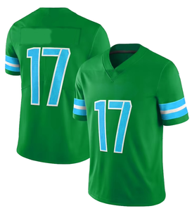 Wholesale Cheap Unisex Shirt Printed Breathable Heavy Fabric Football Jersey High Quality V-neck <b>Red</b> Color Uniform - Product Image 2
