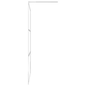 Paroi de douche walk-in 31,5''x76,8'' avec écran de douche en verre ESG semi-frosted - Product Image 5