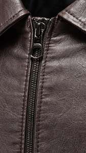 Chaqueta de Cuero para Hombre, Nueva Colección Otoño-Invierno, Chaqueta de Cuero Cálida de la Mejor Calidad para Hombre y Mujer - Product Image 6