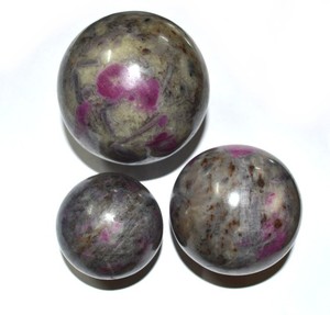 Green Flowrite <b>Crystal</b> <b>Ball</b> | Engraved Carved Healing Gemstone Natural Sphere - Product Image 6
