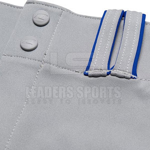 กางเกงเบสบอลแบบสั่งทำราคาส่ง ชุดซอฟต์บอลสำหรับผู้ชาย ผ้าโพลีเอสเตอร์ ระบายอากาศได้ดี - Product Image 5