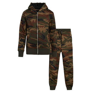 Conjunto Deportivo de Alta Calidad del Fabricante, Sudadera con Capucha y Pantalones Jogger Personalizados, con Parche Bordado, Pantalones Deportivos Estampados para Niños - Product Image 1